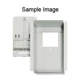 Meter box insert 17 Modul heights / 2-rows, 10 meter panels