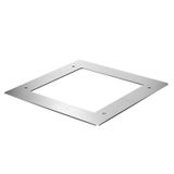 DBP130130WA  Ceiling plate for column profile, for ISS130130, white aluminum, Steel