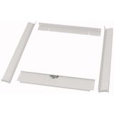 Mounting frame, fix, XE, HxW=2000x600mm, grey