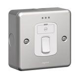 Synergy 13A Double Pole Switched Fused Connection Unit with LED Power Indicator Metalclad