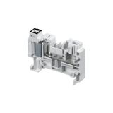 DISCONNECT TERMINAL BLOCK, GREY, 7.6X48.5X29MM, 7.62MM SPACING, D2,5/7,ADO-CPE