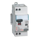 Phase + Neutral differential circuit breaker - AC type - 30mA - 16A - 2 modules