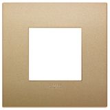 Classic plate 2M technopolymer matt gold