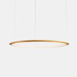 Pendant Circular Inward ø3000 Recessed LED 177W 5335lm 2700K Gold