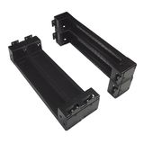 Plinth side parts (pair) with corner parts D=400 H=200 mm