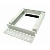 Base front-/rear-cover,W=800 f.DS/DSZ/DSS-enclosures RAL7035