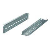 Mounting profiles for heavy load components (pair) L=500 mm