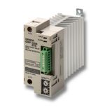 Solid-state relay 25A, 100-240VAC, with built in current transformer, G3PF0013M