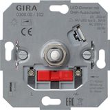 LED dimm.ins. 20 - 200 W rot.on/off Insert