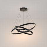 Modern Rim Pendant lamp Black