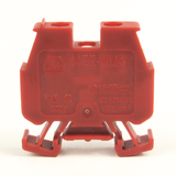 Allen-Bradley 1492-WM4-RE 1492-W IEC Terminal Block, One-Circuit Mini Feed-Through Block, 4 mm (# 22 AWG - # 10 AWG) or 2.5 mm (# 22 AWG - # 12 AWG), Standard Feedthrough, Red