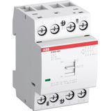 EN40-40N-01 Installation Contactor (NO) 40 A - 4 NO - 0 NC - 24 V - Control Circuit 400 Hz