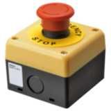 E-Stop, push-in, 1NC+1NO, 40-dia. head Medium Turn-reset. with integra A22E0083G