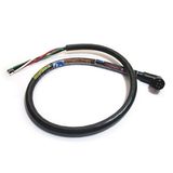 Allen-Bradley, 280 ArmorConnect Three Phase Power Cordsets and Patchcords - Drop Cables, IP67, UL 4/12, NEMA 6P, PWRM22, Right-Angle Male Cordset, 3 m (9.8 ft), Cordset (Flying leads), Right-Angle Male