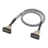 I/O connection cable, with shield connection, FCN24 to MIL20 for G70A-