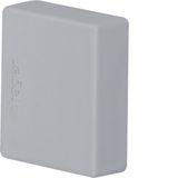 endcap halogen free for trunking system LFxxx 20x20mm stone grey