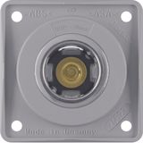 Integro Insert-Power Socket Outlet 12V Grey Glossy