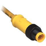 Allen-Bradley 889D-F4AC-7 DC Micro Cable, Female, Straight (Int Threads), Female, Straight (int threads), 4-Pins, Standard Materials, 4-Pins, Cable, No Connector, Cable - IEC Stndrd Color Code, No Connector, Same as First End, PVC Cbl, Yellow