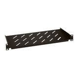 Fixed shelf Linkeo 2U depth 360mm screw fixing on 2 x 19 inches uprights