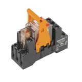 Relay module, 24 V AC, red LED, 3 CO contact (AgNi) , 240 V AC, 10 A, 