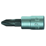 Socket bit 1/4" cross PH1