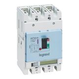 423421 Circuit breaker DPX3 250HP 3 poles,rated current of 100A and S10 electronic protection unit