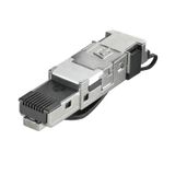 RJ45 connector, IP20, Connection 1: RJ45, Connection 2: IDC8-core, 4-c