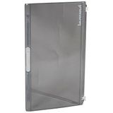 Door - for XL² 125 distribution cabinet Cat.No 4 016 79 - Transparent