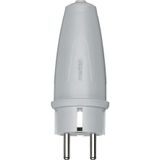 PVC-SCH plug IP 44 gr