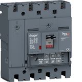 Moulded Case Circuit Breaker h3+ P250 LSI 4P4D N0-50-100% 40A 40kA FTC