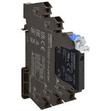 Slimline SSR 6 mm, incl. socket, AC output TRIAC, 2 A, Push-in termina G3RV5212E