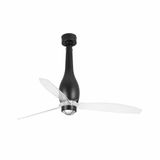 ETERFAN Ø1280 MM BLACK MATE BLADES TRANS 17W 3000K