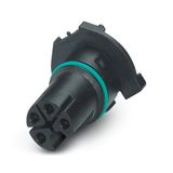 Flush-type connector