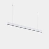 Lineal lighting system Infinite Slim Continuidad Pendant 1120mm 28.7 4000K CRI 90 ON-OFF White IP40 3664lm