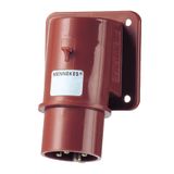 Mennekes Panel mounted inlet, 32A4p6h400V, IP44 385