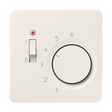 Centre plate for room thermostat insert CDTR231PL