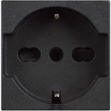 CLASSIA - german/ita  socket 10/16A black