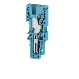 Plug (terminal), PUSH IN, 2.5 mm², 800, 24 A, Number of poles: 1, blue