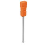 Vertical jumper insulated orange