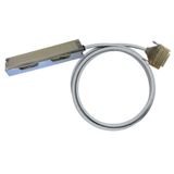 PLC-wire, Analogue signals, 25-pole, Cable LiYCY, 2 m, 0.25 mm²