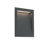 SOUN LED DARK GREY RECESSED LAMP