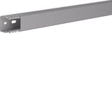 Slotted panel trunking made of PVC LKG 37x37mm stone grey