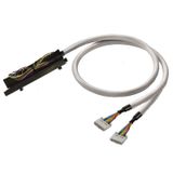 PLC-wire, Digital signals, 10-pole, Cable LiYY, 2.5 m, 0.14 mm²