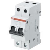 SH202M-C63 Miniature Circuit Breaker - 2P - C - 63 A