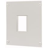 Front plate NZM4-XDV symmetrical for XVTL, horizontal HxW=600x600mm