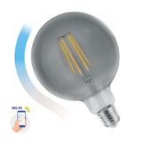 LED GLOB G125 4,9W E-27 COG 230V CCT(4000K-6500K)+DIMM MODERNSHINE Wi-Fi/BT Spectrum SMART