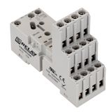 Screw socket, 14-pole with logical arrangement, 10A