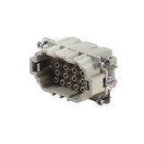 Contact insert (industry plug-in connectors), Male, 500 V, 16 A, Numbe