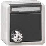 SCHUKO HC lock id.lock + in.sp. WP SM grey