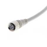 Sensor cable, M12 straight socket (female), 4-poles, 2-wires (1 - 4),
